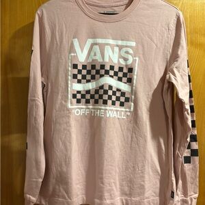 Vans Pink Logo Tee